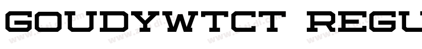 goudywtct regular字体转换 goudywtct regular字体转换